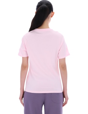Playera manga corta Reebok Wmn's lifestyle core plus 1 cuello redondo para mujer