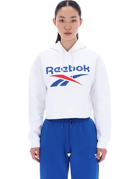 Sudadera con con capucha Reebok para mujer