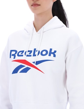 Sudadera con con capucha Reebok para mujer