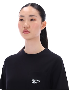 Playera manga corta Rebok Wmn's Lifestyle Core 2 cuello redondo para mujer