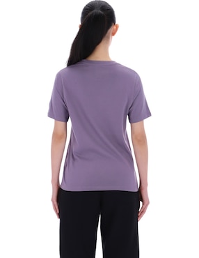 Playera manga corta Reebok cuello redondo para mujer