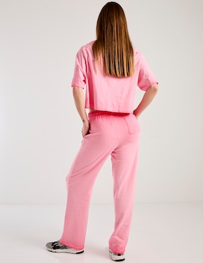 Pants straight Champion con agujeta para mujer