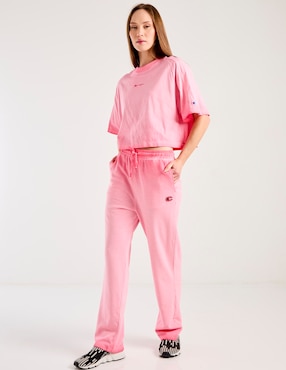 Pants straight Champion con agujeta para mujer