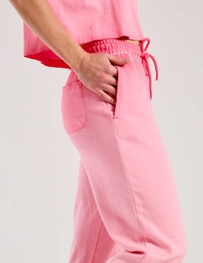 Pants straight Champion con agujeta para mujer