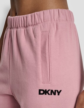 Pants regular Dkny con elástico para mujer