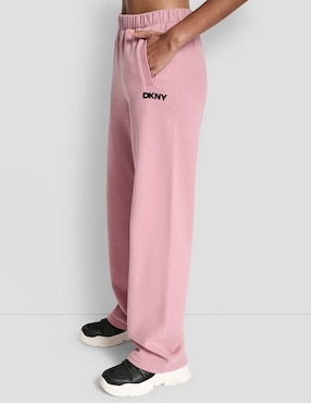 Pants regular Dkny con elástico para mujer