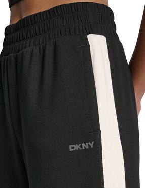 Pants regular Dkny con elástico para mujer