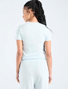 Playera manga corta Champion cuello redondo para mujer