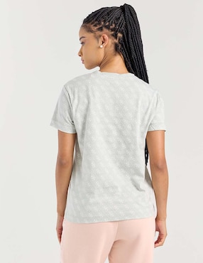 Playera manga corta Guess cuello redondo para mujer