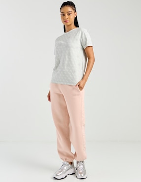 Playera manga corta Guess cuello redondo para mujer