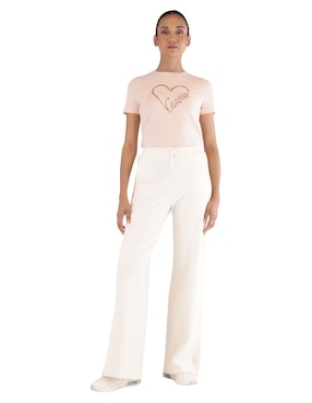 Pants acampanado Guess con jareta para mujer