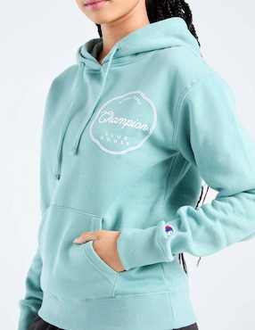 Sudadera con capucha y bolsa Champion para mujer