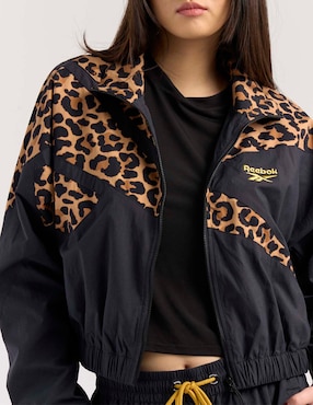 Chamarra casual Reebok de para mujer