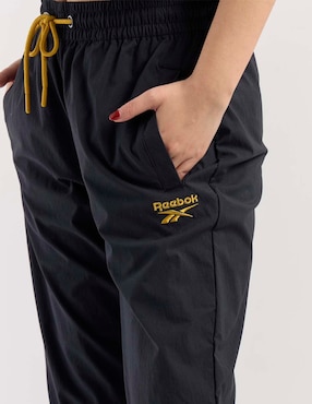 Pants regular Reebok con agujeta para mujer
