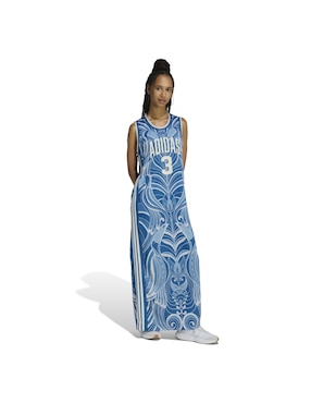 Vestido largo casual Adidas Sportswear Brand Collaboration para mujer