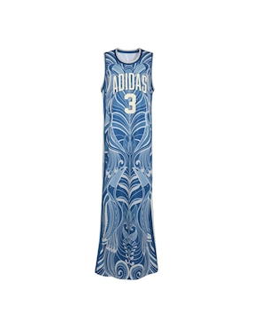 Vestido largo casual Adidas Sportswear Brand Collaboration para mujer