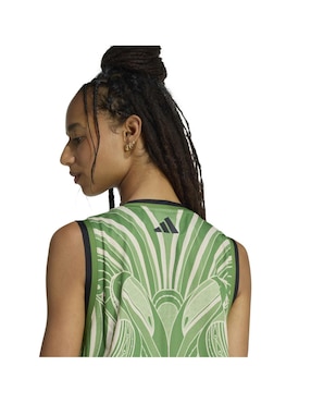 Vestido largo casual Adidas Sportswear Brand Collaboration para mujer