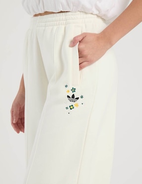 Pantalón relaxed Adidas Originals wide leg para mujer