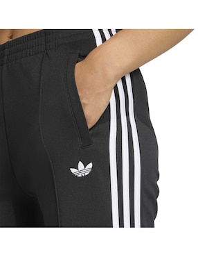 Pants regular Adidas Originals Adicolor con elástico para mujer