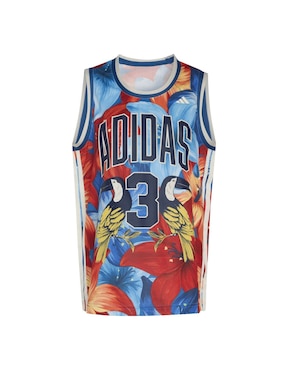 Playera manga corta Adidas Sportswear Brand Collaboration  Cuello redondo para mujer