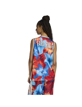 Playera manga corta Adidas Sportswear Brand Collaboration  Cuello redondo para mujer