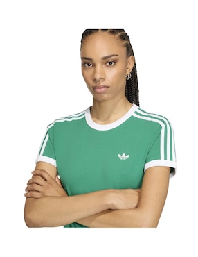 Vestido largo casual Adidas Originals Adicolor para mujer