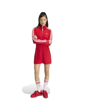 Vestido corto casual Adidas Originals Adicolor para mujer