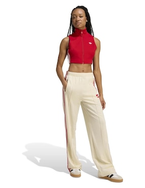 Pants regular Adidas Originals Adicolor con elástico para mujer