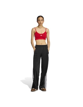 Pants regular Adidas Originals Adicolor con elástico para mujer