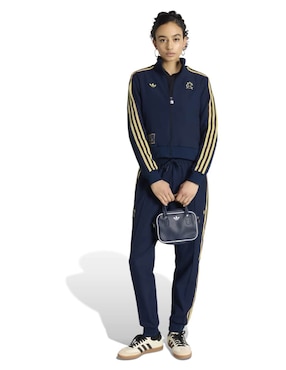 Pants regular Adidas Originals Club América con jareta para mujer