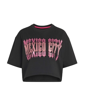 Playera manga corta Fifa World Cup cuello redondo para mujer