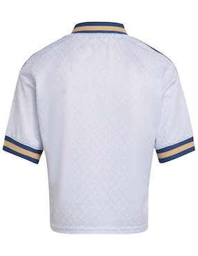 Playera manga corta FIFA World Cup Selección de fútbol de Italia cuello redondo para mujer