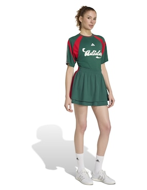 Playera manga corta Fifa World Cup House Of Tiro cuello redondo para mujer