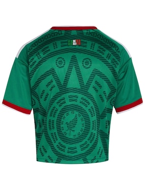 Playera manga corta Fifa World Cup México FMF cuello V para mujer