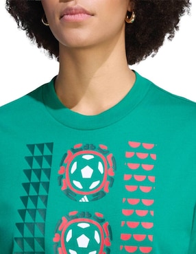 Playera manga corta Fifa World Cup cuello redondo para mujer