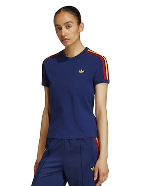 Playera manga corta Fifa World Cup Adicolor cuello redondo para mujer