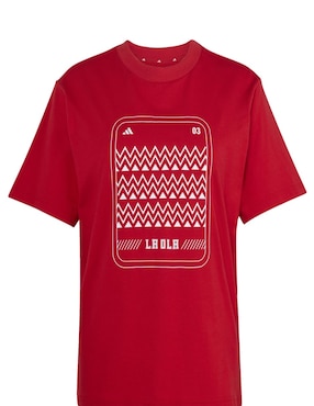 Playera manga corta Fifa World Cup cuello redondo para mujer