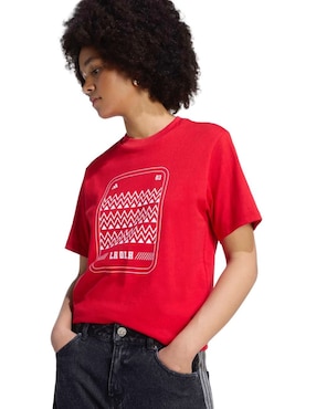 Playera manga corta Fifa World Cup cuello redondo para mujer