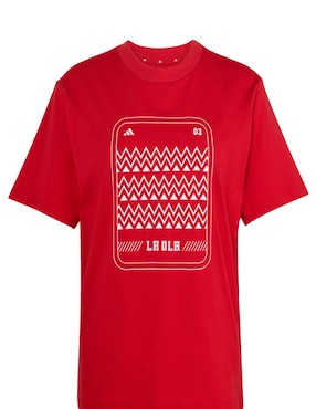 Playera manga corta Fifa World Cup cuello redondo para mujer