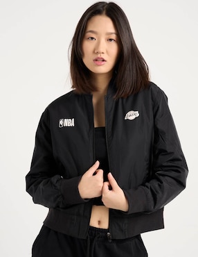Chamarra bomber Nba para mujer