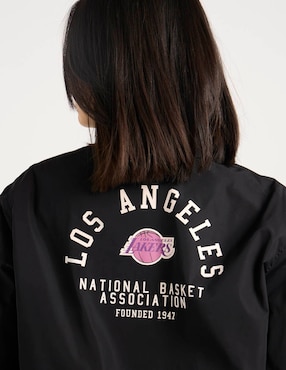 Chamarra bomber Nba para mujer