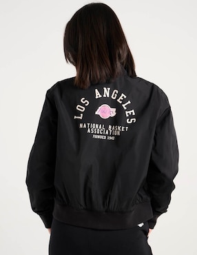 Chamarra bomber Nba para mujer