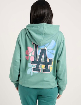 Sudadera con capucha y bolsa MLB Los Angeles Dodgers para mujer