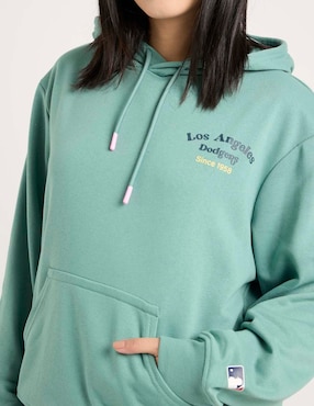 Sudadera con capucha y bolsa MLB Los Angeles Dodgers para mujer