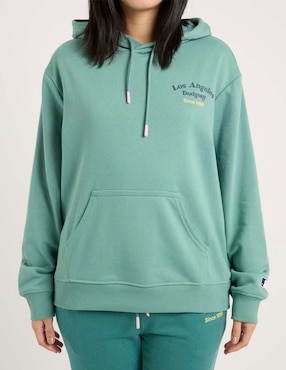 Sudadera con capucha y bolsa MLB Los Angeles Dodgers para mujer