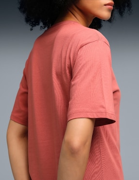 Playera manga corta Puma Ess cuello redondo para mujer