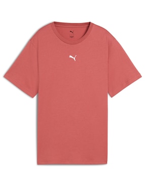 Playera manga corta Puma Ess cuello redondo para mujer