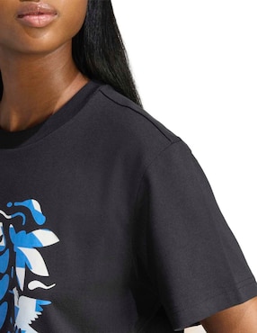 Playera manga corta Fifa World Cup Table Tee cuello redondo para mujer
