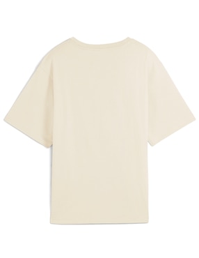 Playera manga corta Puma cuello redondo para mujer