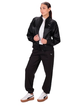 Pants regular Puma ESS Elevated con elástico para mujer